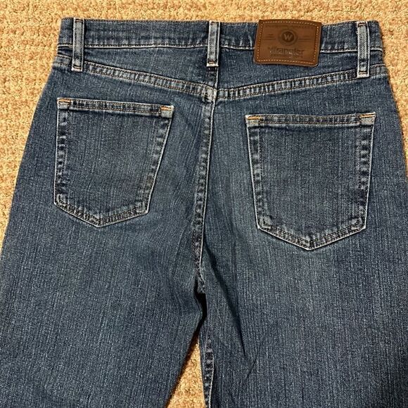 Wrangler Men’s 30 x 30 Straight Fit Blue Denim Jeans - Picture 8 of 11